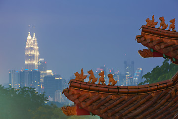 Image showing Night in Kuala Lumpur