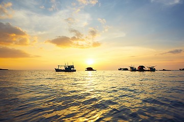 Image showing Fishing village