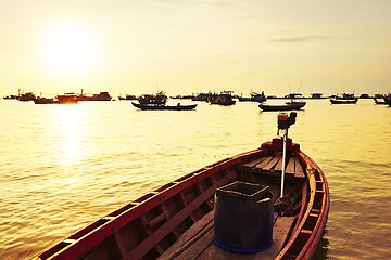 Image showing Fishing village