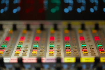 Image showing Mixing Board