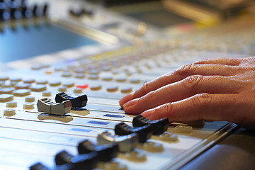 Image showing Mixing Board