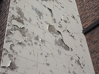 Image showing Old damaged wall