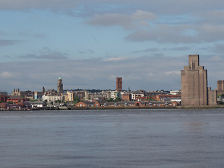 Image showing View of Birkenhead in Liverpool