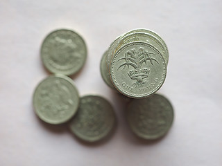 Image showing GBP Pound coins