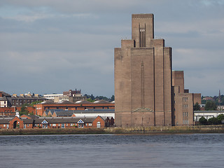 Image showing View of Birkenhead in Liverpool