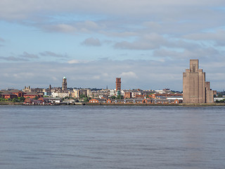 Image showing View of Birkenhead in Liverpool