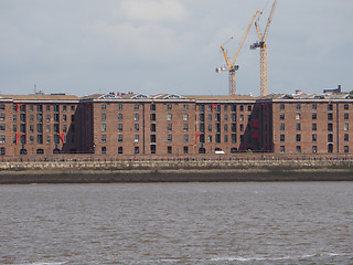 Image showing Albert Dock in Liverpool