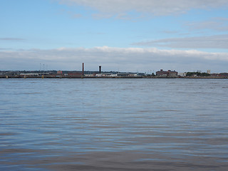 Image showing View of Birkenhead in Liverpool