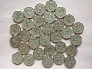 Image showing GBP Pound coins