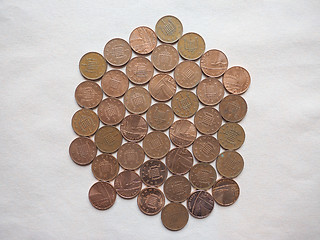 Image showing GBP Pound coins