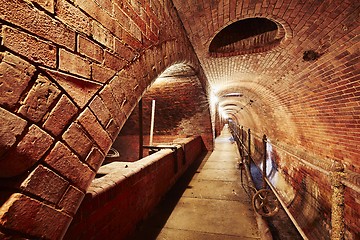 Image showing Old sewage treatment plant