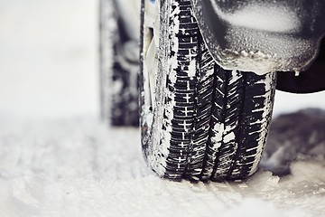 Image showing Winter tire