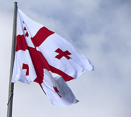 Image showing Flag of Georgia 