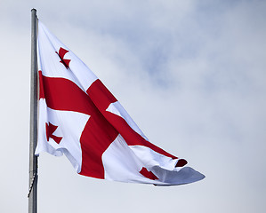 Image showing Flag of Georgia