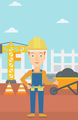Image showing Builder showing thumbs up.