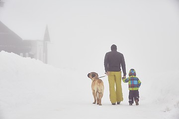 Image showing Wintry adventure