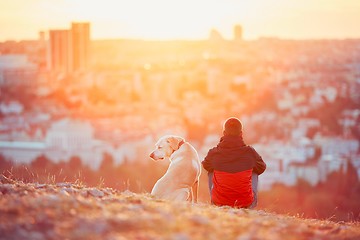 Image showing Waiting for sun