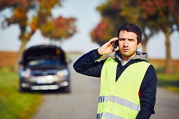 Image showing Problems on the road