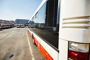 Image showing Bus station