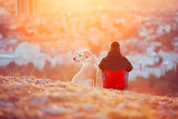 Image showing Waiting for sun