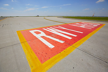 Image showing Runway