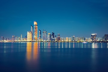 Image showing Night Abu Dhabi 