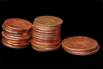 Image showing Pennies