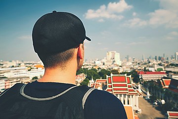 Image showing Traveler in Bangkok