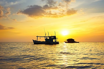 Image showing Fishing village