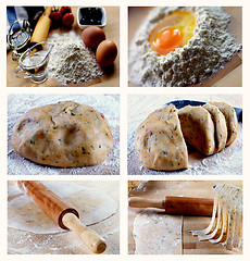 Image showing Preparing Homemade Pasta