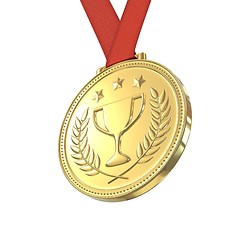 Image showing Gold medal 