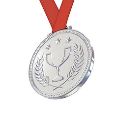 Image showing Silver medal