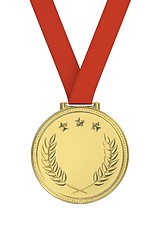 Image showing Gold medal