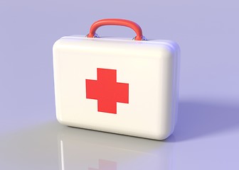 Image showing First aid kit. 