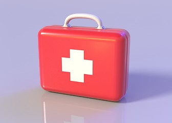 Image showing First aid kit. 