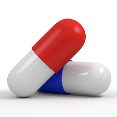 Image showing Two pills