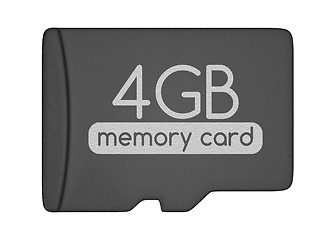 Image showing MicroSD memory card.