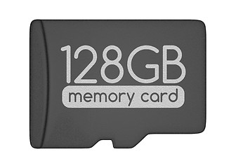 Image showing MicroSD memory card.