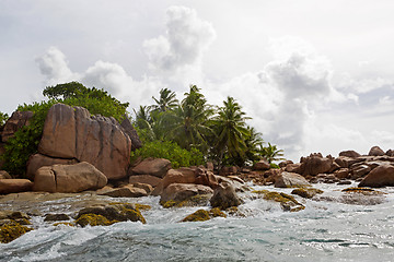 Image showing Tropical island St. Pierre, Seychelles