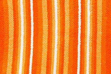 Image showing Doormat orange