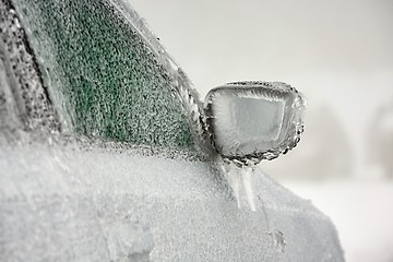 Image showing Icy rain