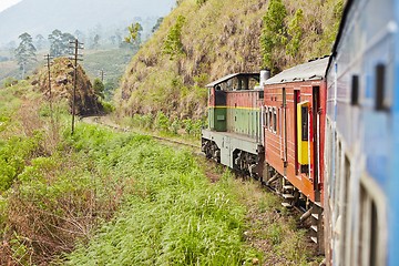 Image showing Train in Sri Lanka