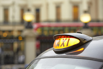 Image showing Taxi car