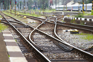 Image showing Railway station