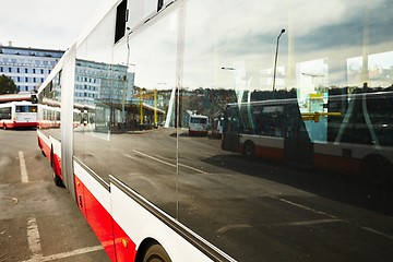 Image showing Bus station