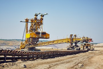 Image showing Huge mining machine