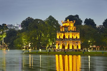 Image showing Hanoi at night
