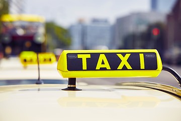 Image showing Taxi 