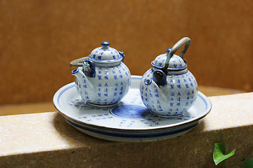 Image showing Tea set.