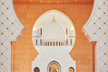 Image showing Mosque in Abu Dhabi